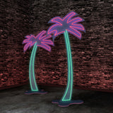 Scribble Neons Miami Palms Neon Sculpture