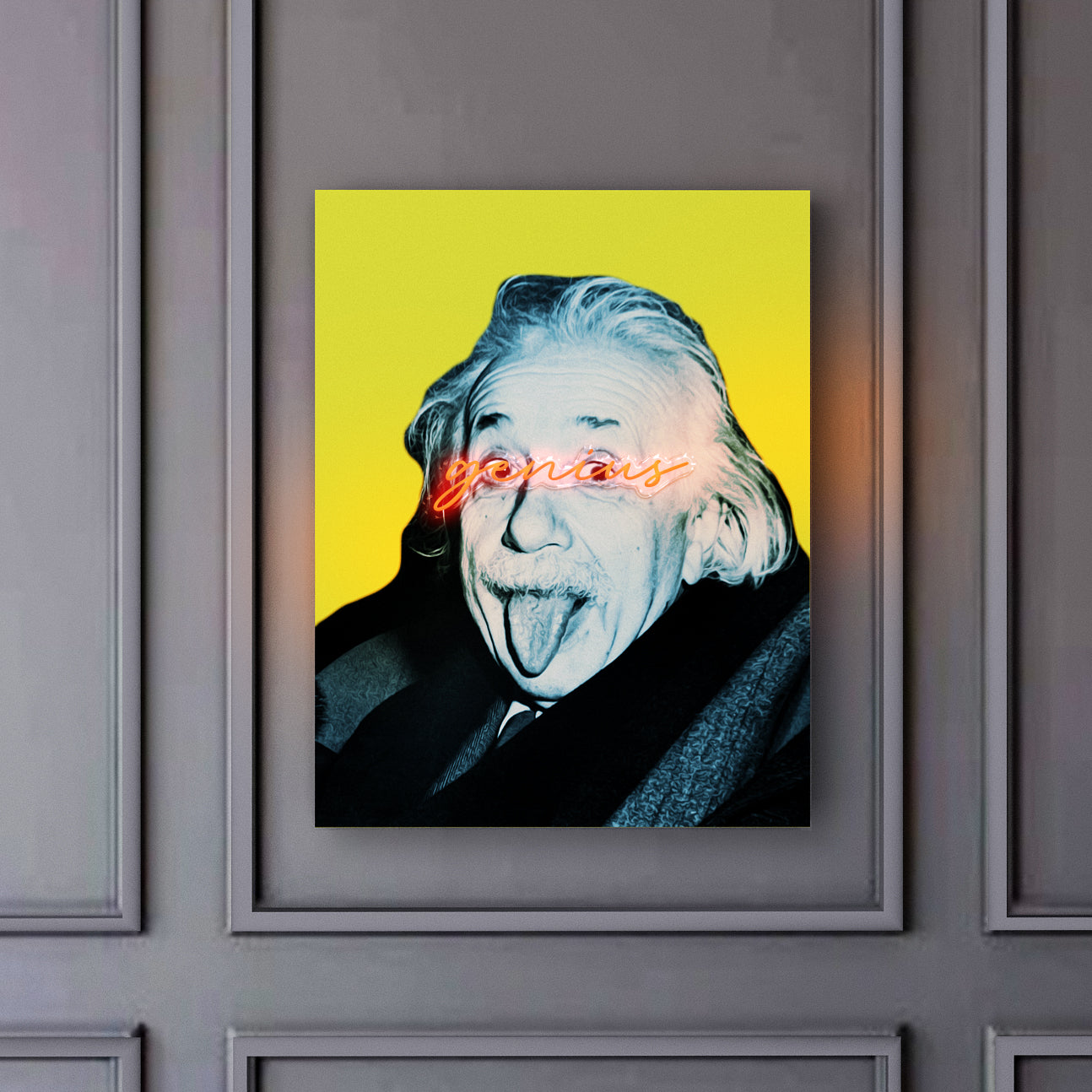 Einstein the Genius – Scribble - LED Neon signage